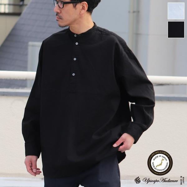 オーディエンス Audience プルオーバーシャツ 長袖シャツ オックスフォード地 ボクシーAライ...