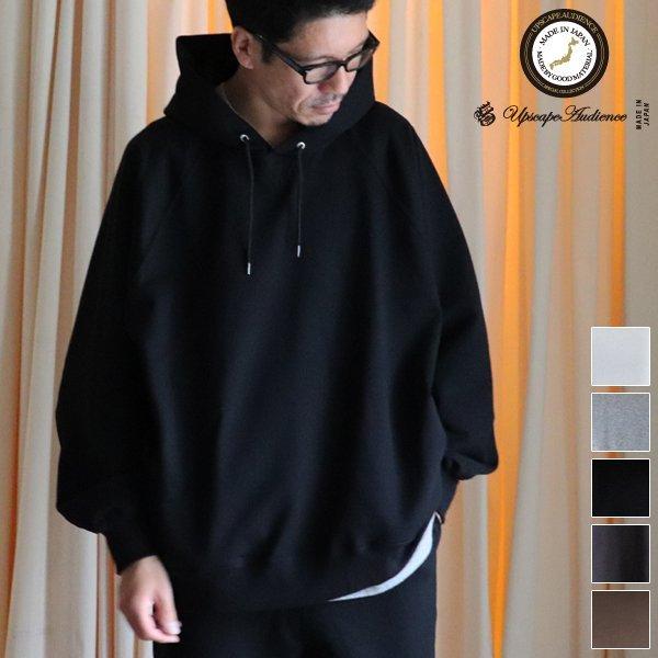 オーディエンス Audience ガゼット付きプルオーバーパーカー ラグラン袖 ハードコンパクト ヘ...