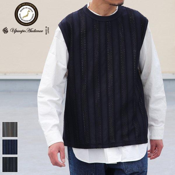 オーディエンス Audience ノースリーブ ベスト ラッセル レース  日本製