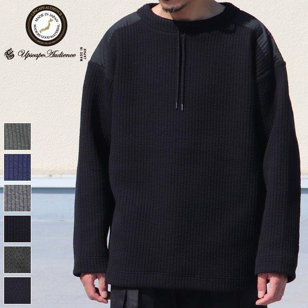 オーディエンス Audience コマンドセーラーライク ボトルネック長袖 コットンキルト 尾州 日...