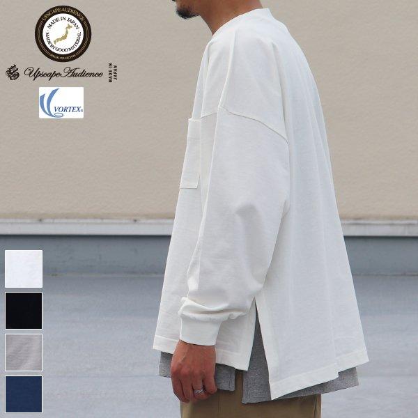 オーディエンス Audience サイドスリット Aライン 長袖 Tシャツ MVS天竺 VORTEX...