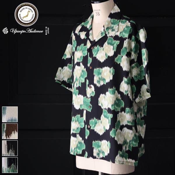 オーディエンス Audience オープンカラー ハーフスリーブシャツ ライトアムンゼン ジャパニー...