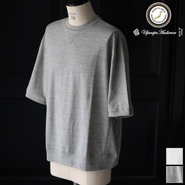 オーディエンス Audience ガゼット クルーネック ハーフスリーブ  Tシャツ ラフィー天竺 ...