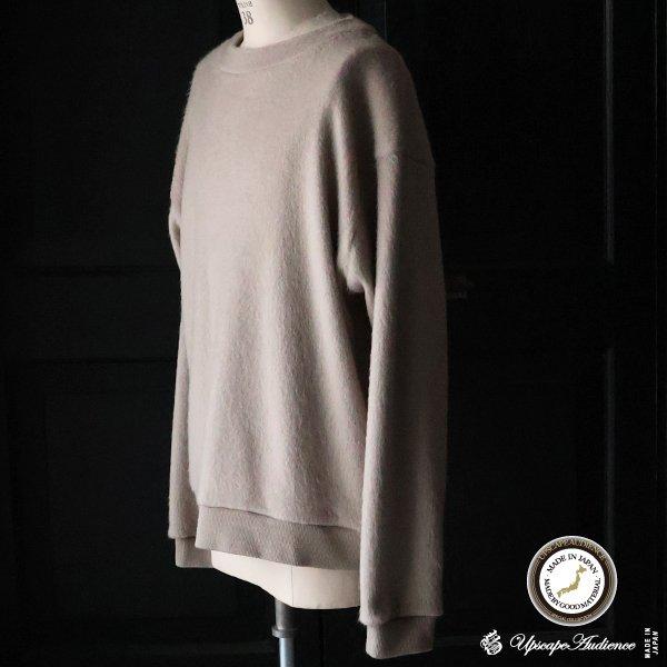 オーディエンス Audience ボトルネック ニットソー モヘアライク ウールシャギー 日本製 A...