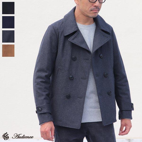 オーディエンス Audience 中綿Pコート 610gウールメルトン サーモライト メンズ AUD...