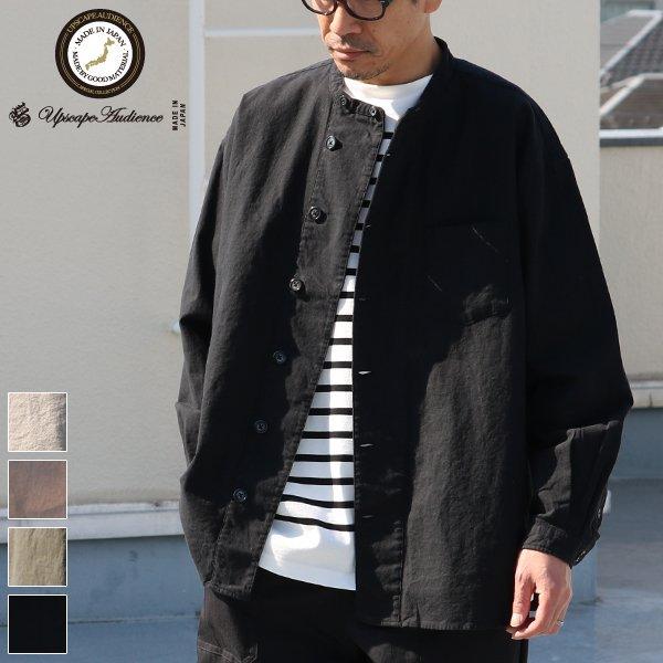 オーディエンス Audience ボクシーシェフコート 綿麻ビンテージソフトキャンバス　日本製 AU...