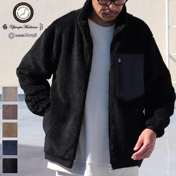 オーディエンス Audience トスカーナボア スタンドブルゾン Lanificio Becagl...