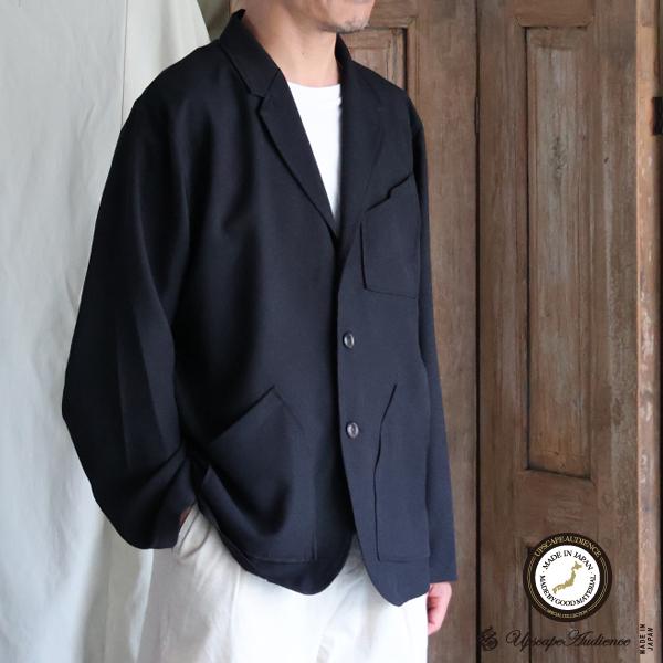 オーディエンス Audience 3ボタン ロガージャケット ラナテック TECH ウールライクツイ...