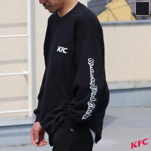 ケンタッキーフライドチキン KFC プリント長袖Tシャツ  INS1164｜aud-com