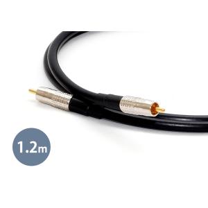 AET - EVO-75DR/1.2m（1本）（両端RCA）75Ω高精度同軸デジタルケーブル【在庫有り即納】｜audio-ippinkan