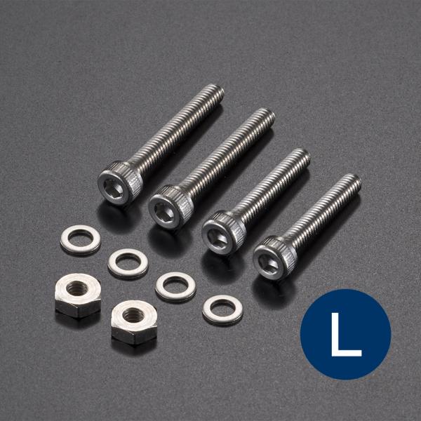 AET - EVO-HCSS-L（15mm/18mm・各2本）工業用ステンレス製カートリッジ取付用ネ...
