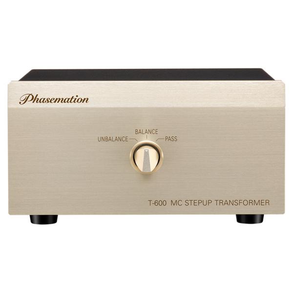 Phasemation - T-600（MC昇圧トランス・RCA/XLR入出力対応）【在庫有り即納】
