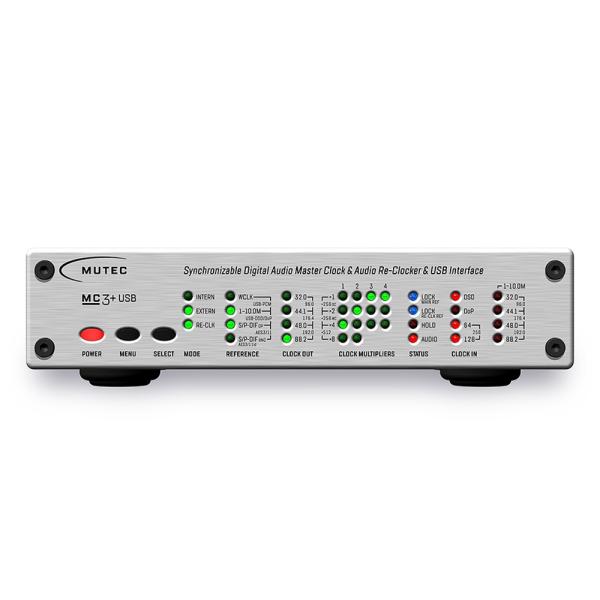 MUTEC - MC-3+USB/Silver（USB デジタルオーディオ・マスタークロックジェネレ...