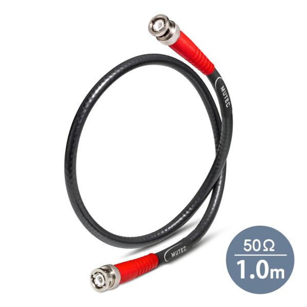 MUTEC - PC50BB-100（50Ω・1.0m・両端BNC端子・クロックケーブル）【次回納期...