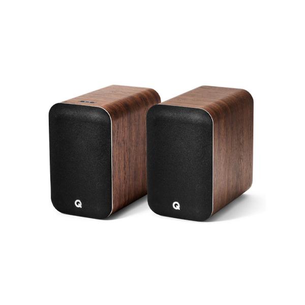 Q Acoustics - M20/ウォールナット（ペア）Bluetooth対応アクティブスピーカー...