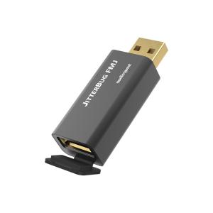 audioquest - JitterBug FMJ（JitterBug Full Metal Jacket）（USBノイズフィルター）【在庫有り即納】