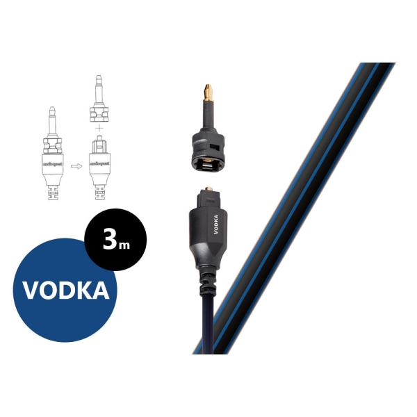 audioquest - OPT3 Vodka/3.0m（OPT3/VOD/3.0M）（光デジタルケ...