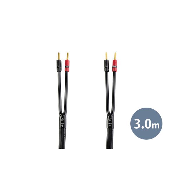 audioquest - RKT11/3M/B（ROCKET11・スピーカーケーブル・3.0m・両端...