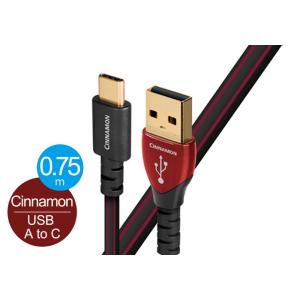 audioquest - USB2 CINNAMON/0.75m/AC《USB2/CIN/0.75M/AC》（USB2.0・A-C）【在庫限り・在庫有り即納】｜audio-ippinkan