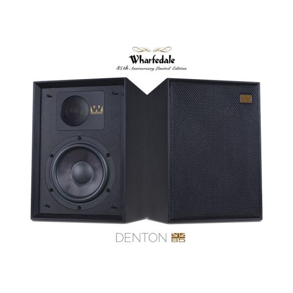 Wharfedale - Denton85/ブラック（ペア）（85周年記念限定モデル）【メーカー在庫...