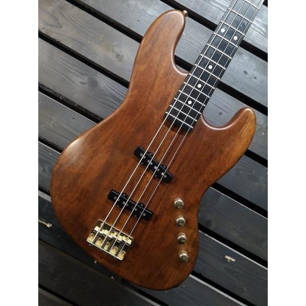 ★MOON ムーン JJ-4 4弦 JAZZ BASS Walnut ウォルナット・アクティブ・ベー...