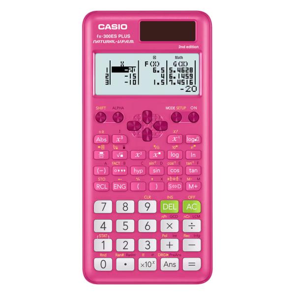 CASIO カシオ fx-300ES PLUS 2nd Edition Pink 関数電卓 │直輸入...