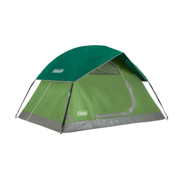 Coleman コールマン Sundome 4-Person Camping Tent Spruce...