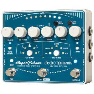 Electro Harmonix エフェクター エレハモ Super Pulsar ステレオ タップ トレモロ｜直輸入品｜audio-mania