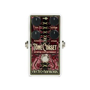 Electro Harmonix エフェクター エレハモ Tone Corset アナログ コンプレッサー｜直輸入品｜audio-mania