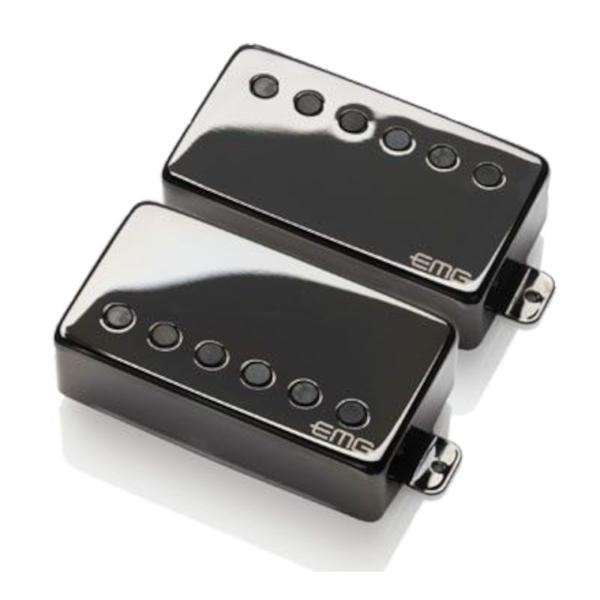 EMG ピックアップ JH Set Black Chrome アクティブ｜直輸入品