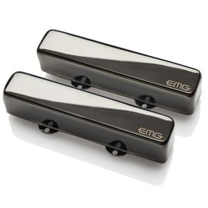 【動作確認済・美品】EMG J Set アクティブピックアップ ジャズベース用 EMG J-SET BLACK ジャズベース用ピックアップ(イーエムジー