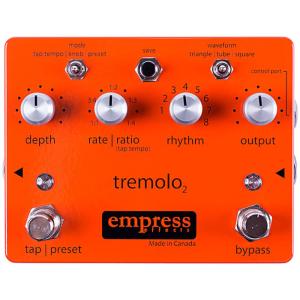 Empress Effects エフェクター Tremolo2 Tap Tempo Tremolo│直輸入品｜audio-mania