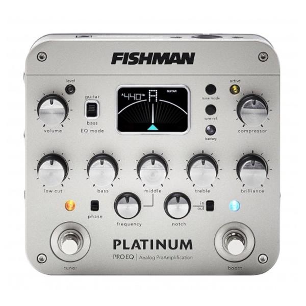 Fishman エフェクター Platinum Pro EQ/DI Analog Preamp フィ...