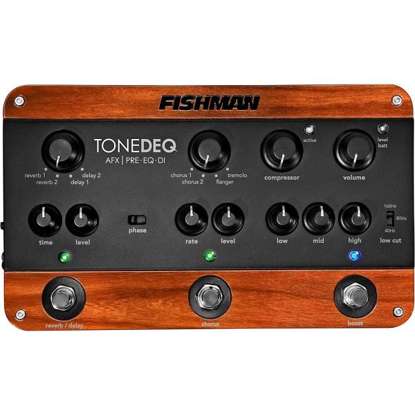 Fishman フィッシュマン  エフェクター ToneDEQ Preamp EQ プリアンプ DI...