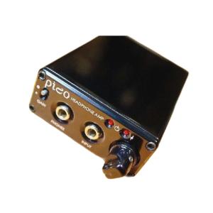 Headamp ヘッドアンプ ヘッドホンアンプ ポータブル Pico USB DAC/Amp Black｜audio-mania