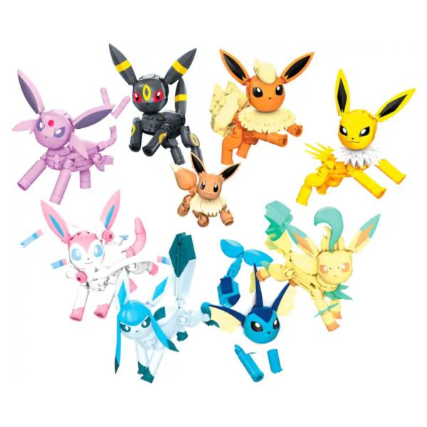 Mega Construx メガコンストラックス ポケモン イーブイ進化コレクション｜直輸入品