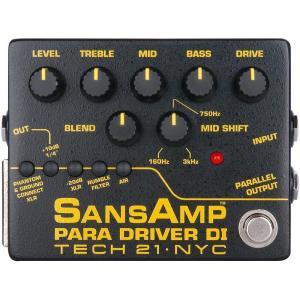 Tech21 エフェクター PARA DRIVER DI V2 サンズアンプ｜直輸入品｜audio-mania