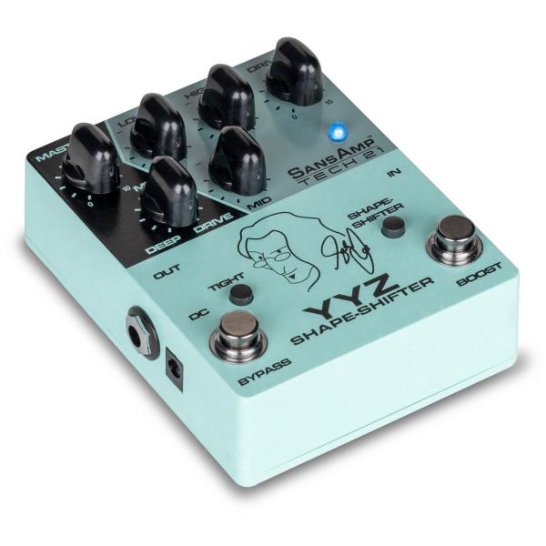 Tech21 エフェクター YYZ SHAPE-SHIFTER プリアンプ ゲディー・リー・シグネチ...
