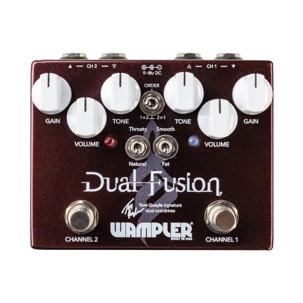 Wampler エフェクター Tom Quayle: Dual Fusion オーバードライブ｜直輸...
