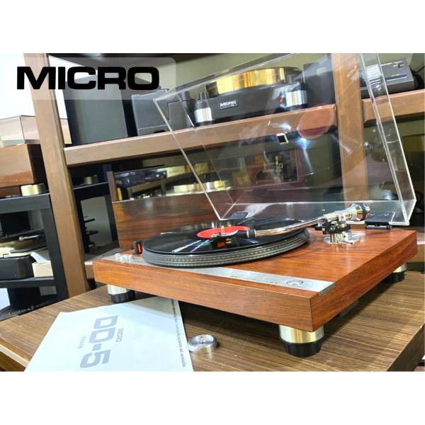 レコードプレーヤー MICRO DD-5 純正シェル/純正カートリッジ plus1等付属 当社整備/...