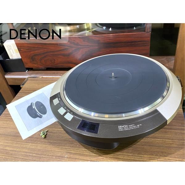 ターンテーブル DENON DP-75 輸送ネジ/取説付属 当社整備/調整済品 Audio Stat...