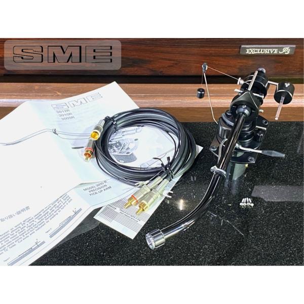 トーンアーム SME 3010-R BLACK 希少 SMEケーブル等付属 リフターオイル補充済み ...