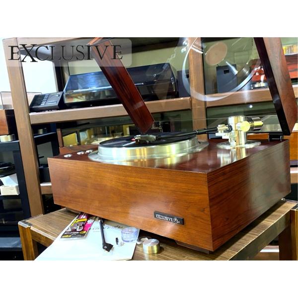 レコードプレーヤー Exclusive P3a パイプ2種/ウエイト2種等付属 当社整備/調整済品 ...