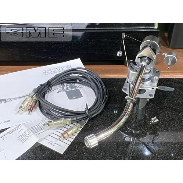 トーンアーム SME 3009 S2 improved RCA仕様 ケーブル等付属 リフターオイル補...