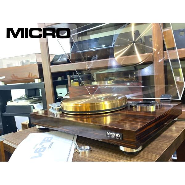 ターンテーブル MICRO BL-91  RT-2000G 砲金製 SMEベース/ゴムベルト/輸送ネ...