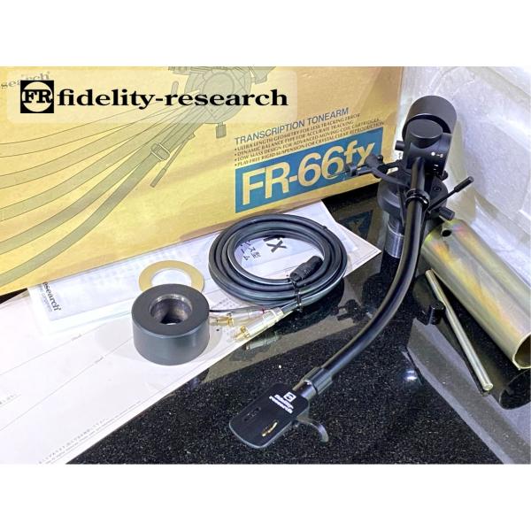 トーンアーム fidelity-research FR-66FX ロング 純正シェル/IFCウエイト...