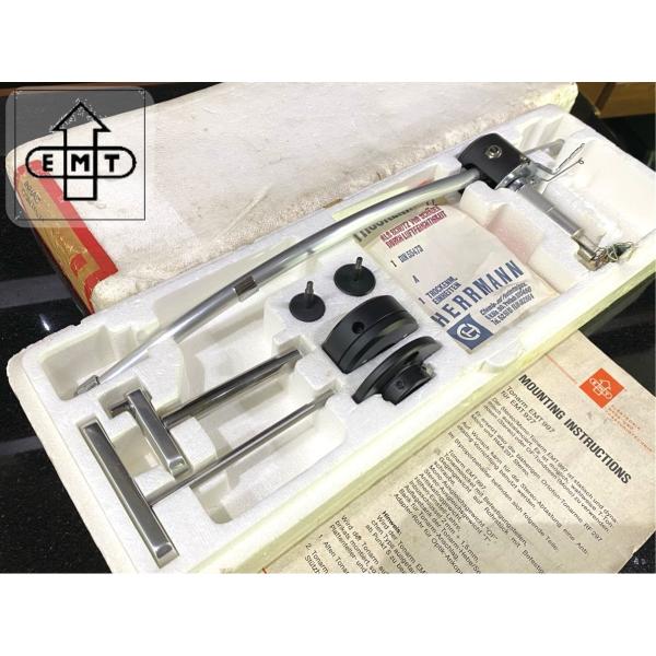 未使用品 トーンアーム EMT 997 ロング ラテラル2種/発砲ケース等付属 Audio Stat...