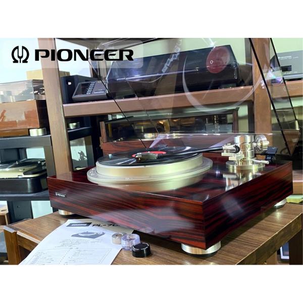 レコードプレーヤー Pioneer PL-70L2 S字アーム仕様 ウエイト2種等付属 当社整備/調...