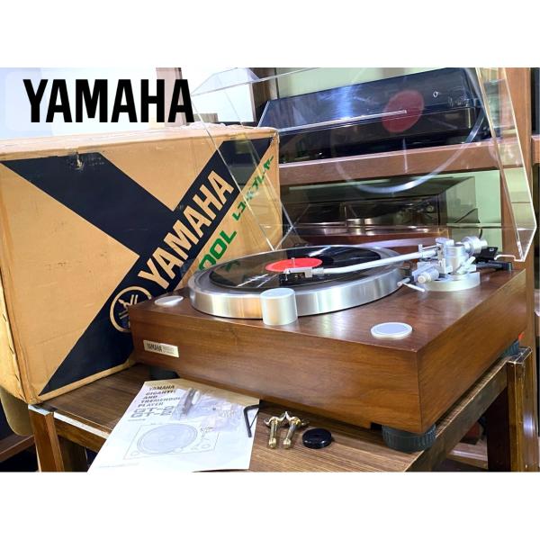 レコードプレーヤー YAMAHA GT-2000L オートリフトアップ 純正シェル/元箱等付属品フル...