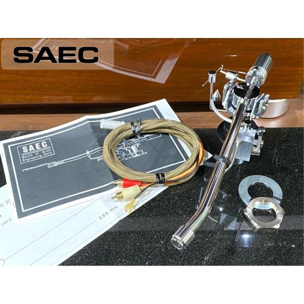 トーンアーム SAEC WE-308 PHONOケーブル等付属 リフターオイル補充済み Audio ...